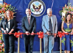 Eco-friendly US embassy with Lankan touch