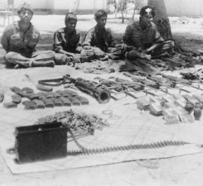 Token surrender of arms by the LTTE