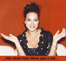 Miss World Irene Skilvia