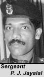 Sergeant P.J.Jayalal
