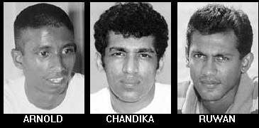Arnold, Chandika and Ruwan