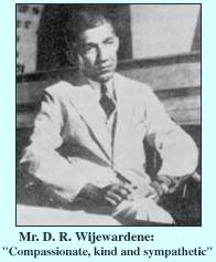 Mr. D. R. Wijewardene
