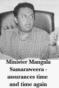 Minister Samaraweera ......
