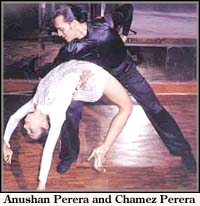 Anushan Perera and Charnez Perera