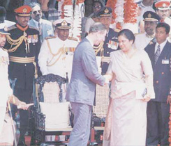 The 50th anniversary celebrations graced by Britain's Prince Charles