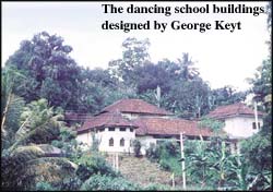 The Dancing School buildings designed by George Keyt