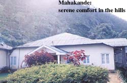 Mahakande: serene comfort in the hills