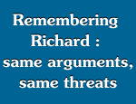Remembering Richard .......