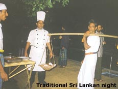 Traditional Sri Lankan night