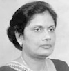 President Kumaratunga