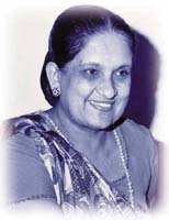 Mrs Sirimavo Bandaranaike