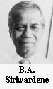 B. A. Siriwardene