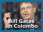Bill Gates in Colombo