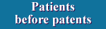 Patients before patents