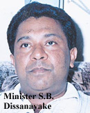 MInister SB Dissanayake