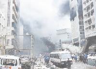 The Central Bank bomb blast in 1996