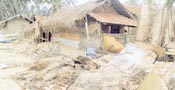 Back to a cadjan-thatched home is Janitha's plight