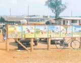 The LTTE bus stand at Puliyankulam