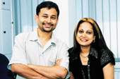 Russel Miranda and Laila Gunasekera