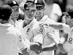 Giles took a single wicket in the defeat in Adelaide