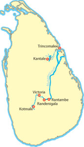 Mahaweli River In Sri Lanka Map The Leak That Turned Into A Flood