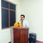 Mr. W G M Karunarathne delivering the Vote of Thanks