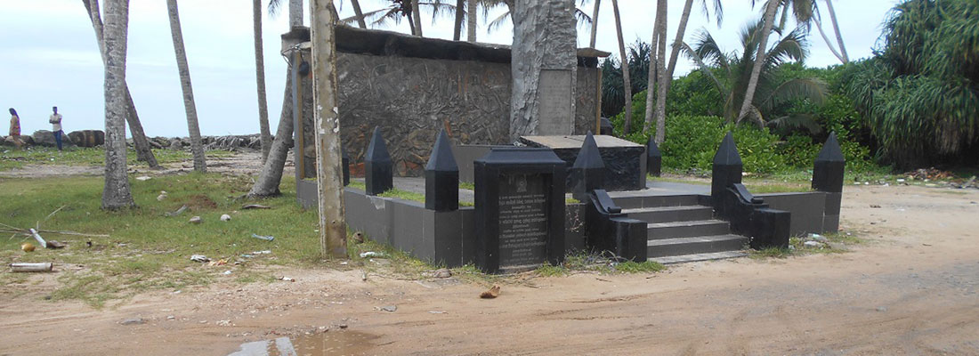 Neglect will soon make this Peraliya tsunami memorial a memory too
