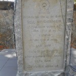 Cracks have appeared in the memorial due to neglect