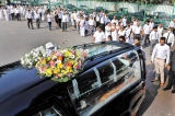 Large crowd at funeral for senior lawyer