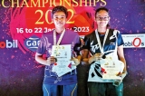 Wellalage clinches triple crown, Savinka and Rashmi U-19 Singles champs