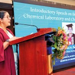 Prof. Priyani Paranagama addressing the conference