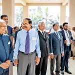 L-R Mr. Godfrey R. Warnakulasuriya, Brigadier (Rtd) Rangit P. Witana & other dignitaries