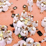 Breaking fast at the Dawoodi Bohra Mosque, Bambalapitiya