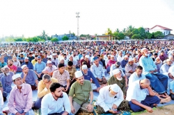 Eid Ul Fitr prayers in Puttalam