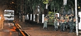 Controversy over tight security cordon around Colombo