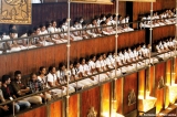 Learning experience: School children take a peek at Parliament