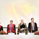 From L to R: Mr. Prasanna Liyanage, Acting Chief Executive Officer of CA Sri Lanka,  Professor Ren Yi, Pro Vice Chancellor of USQ, Mr. John Dornbusch, Chancellor of USQ,  Mr. Heshana Kuruppu, Vice President of CA Sri Lanka, and Mr. Laknath Jayawickrama, Chairman  of the CA Sri Lanka Business School.