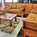A reception area