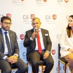 CA Sri Lanka President Mr. Sanjaya Bandara speaking at the panel discussion.