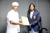 The National Sports Council Felicitates Shaylon Gunaratna and Rovinya Wijesekera of Asian International School