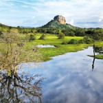 Galle lighthouse (left) and Sigiriya: Andy captures the beauty of Sri Lanka’s landscape