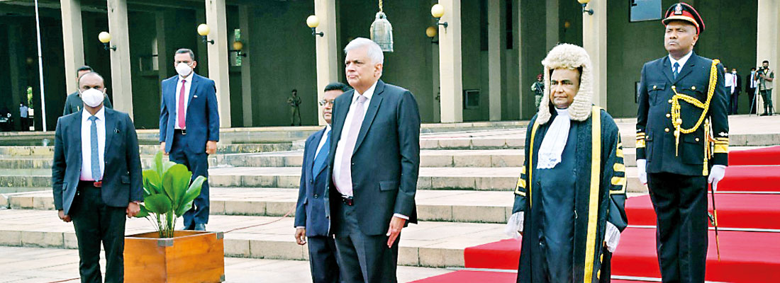 The rise and reign of Ranil W, one year on