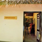 What was once a mud hut is now a museum