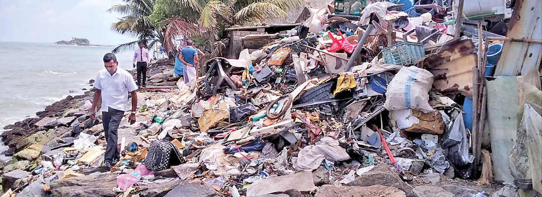 Scrap man fined and told to clean the beach