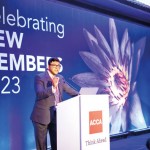 Mr. Jehan Perinpanayagam, Chairman Member Network Panel, ACCA  Sri Lanka addressing  the gathering