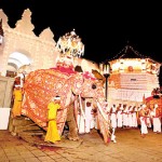 The first Randoli Perahera began last night