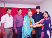 Cyril Wickramage, veteran film, tele drama and stage drama artiste felicitated