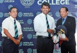 Wesleyites domiciled  in UK donate  cricket equipment
