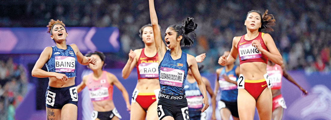 Tharushi’s moment of glory