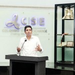 Mr. Nilendra Weerasinghe, CFA,  CFO  of hSenid Business Solutions PLC, addresses the participants